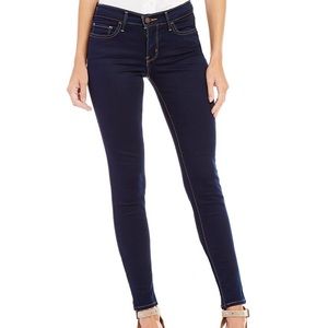 LEVI’S 710 Super Skinny Dark Wash Jeans